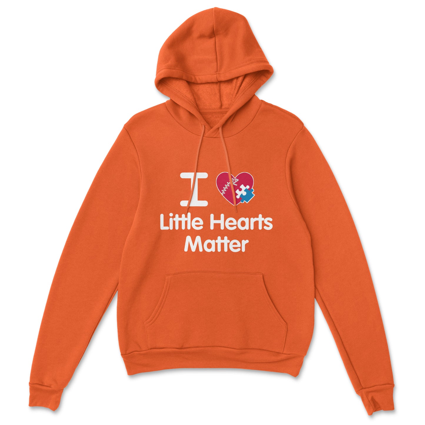 I ❤️ LHM - Orange Youth Zone Hoodie