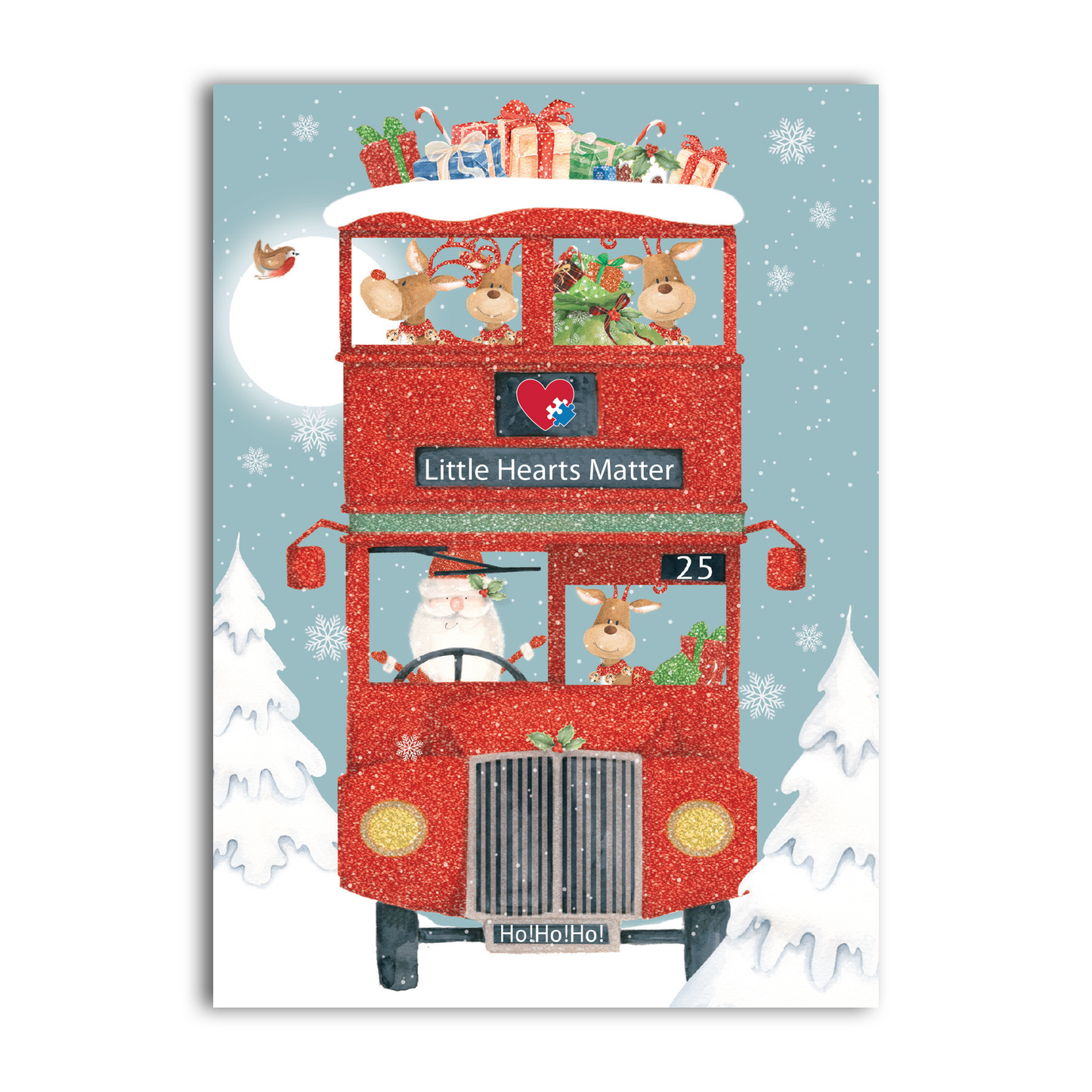 Christmas Cards - LHM Christmas Bus