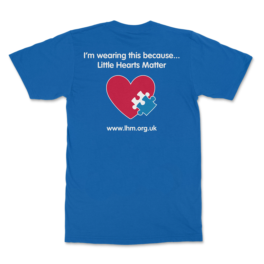 LHM Adults t-shirt (mid blue)