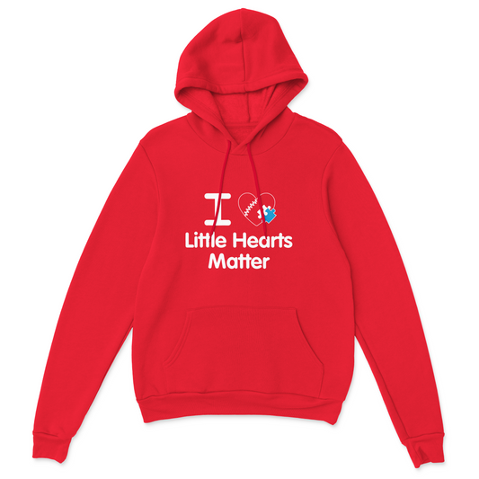 I ❤️ LHM - Children's Hoodie, Red